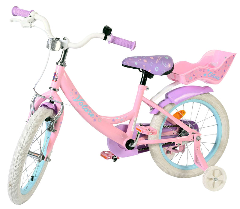 Afbeelding laden in galerijviewer, Volare olivia kinderfiets - meisjes - 16 inch - roze