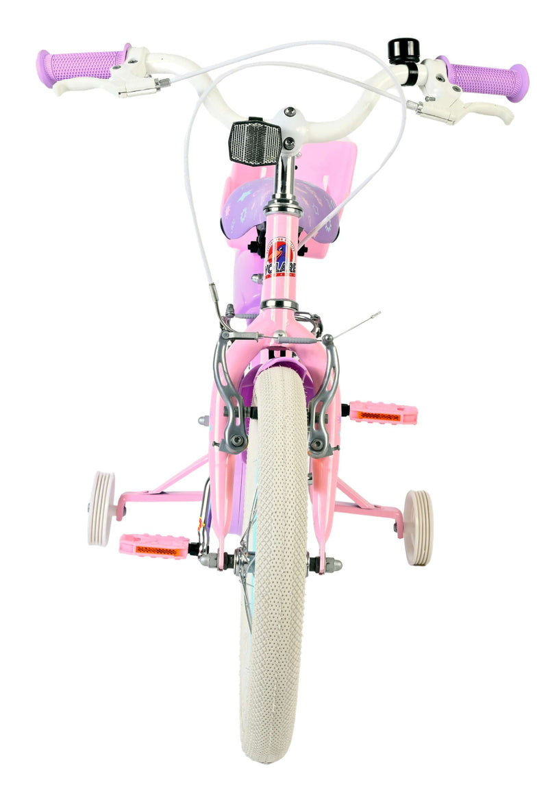 ギャラリービューアに画像をロードする, Volare olivia kinderfiets - meisjes - 16 inch - roze - twee handremmen
