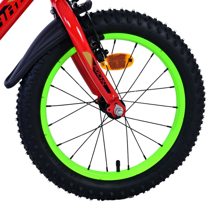 Cargue la imagen en el visor de la galería, Volare rocky kinderfiets - jongens - 16 inch - rood