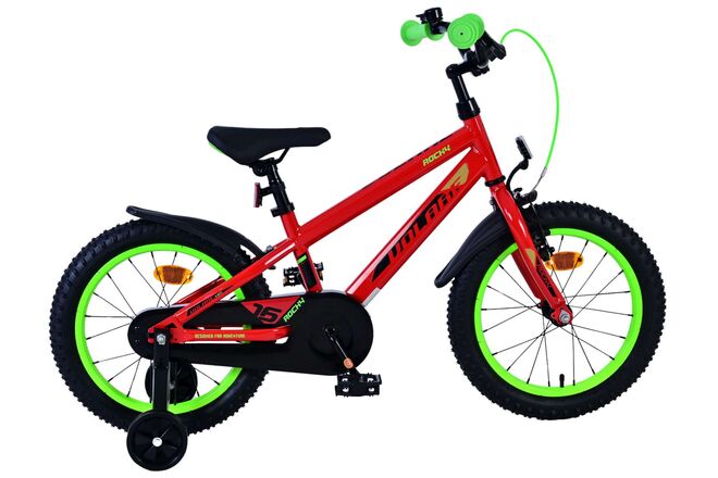 Afbeelding laden in galerijviewer, Volare rocky kinderfiets - jongens - 16 inch - rood