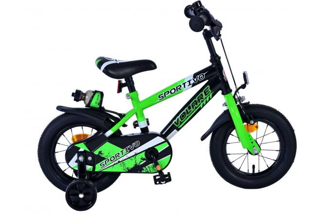 Load image into Gallery viewer, Volare sportivo kinderfiets - jongens - 12 inch - groen zwart