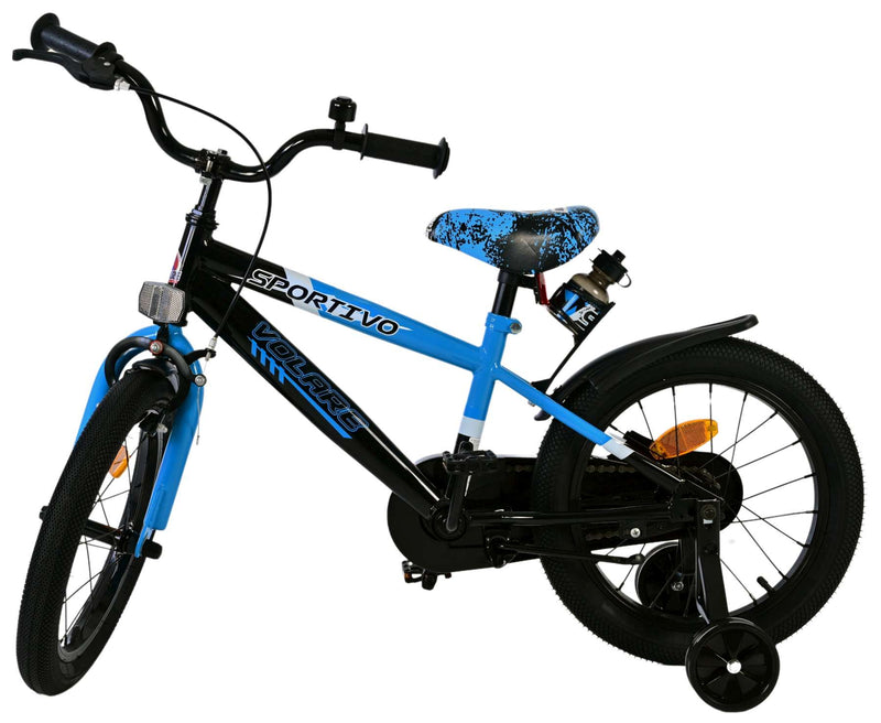 Load image into Gallery viewer, Volare sportivo kinderfiets - jongens - 16 inch - blauw zwart