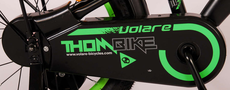 Load image into Gallery viewer, Volare Thombike Kinderfiets - Jongens - 16 inch - Zwart Groen