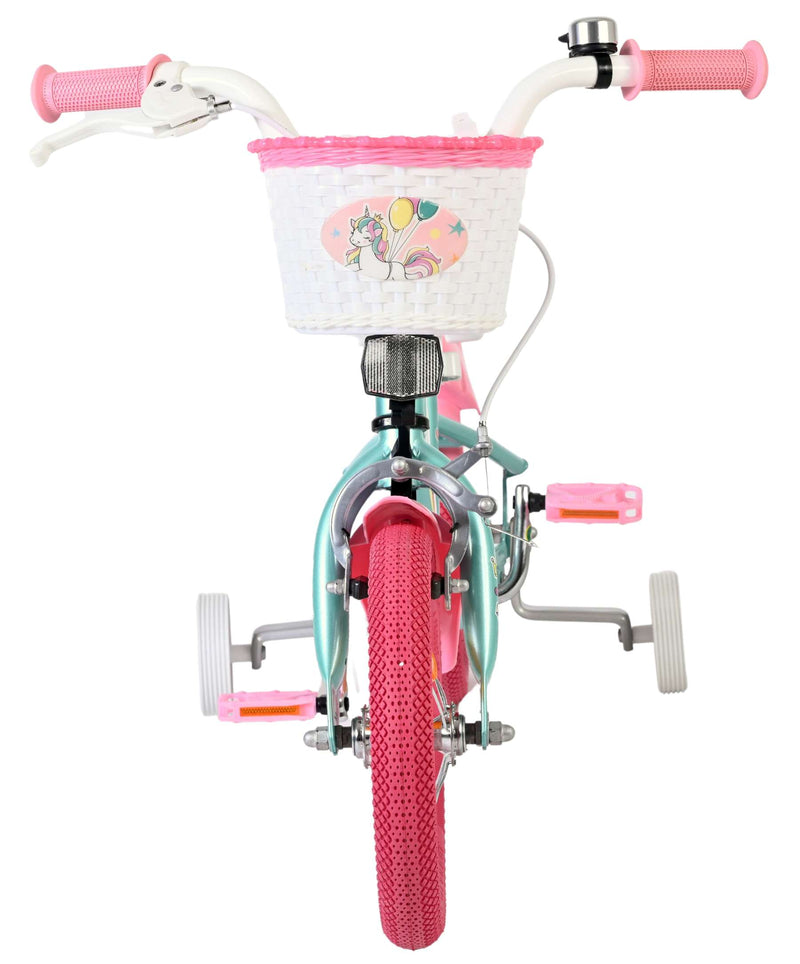 Load image into Gallery viewer, Volare unicorn kinderfiets - meisjes - 12 inch - groen