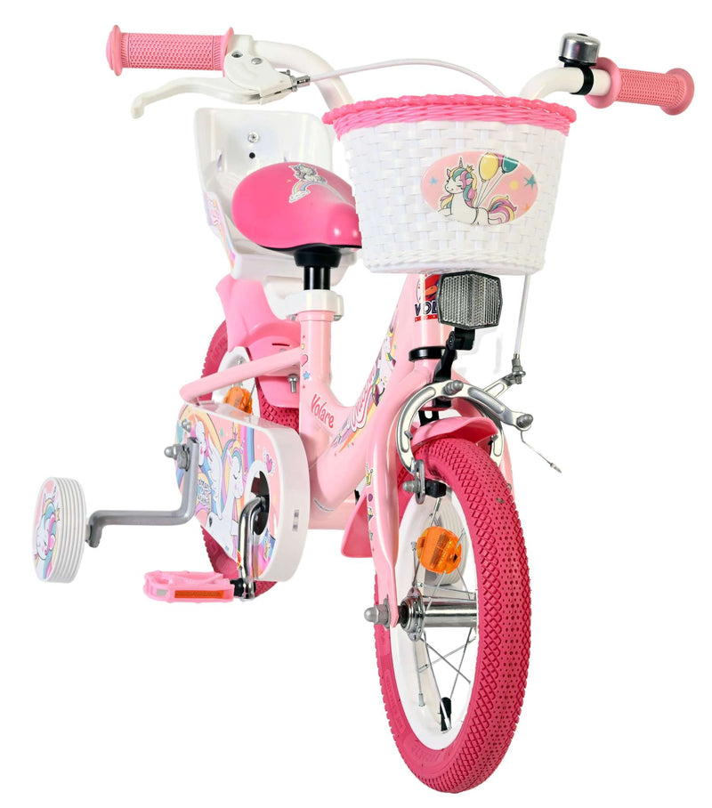 Laden Sie das Bild in Galerie -Viewer, Volare unicorn kinderfiets - meisjes - 12 inch - roze