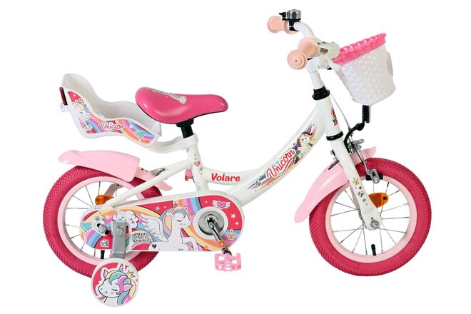 Load image into Gallery viewer, Volare unicorn kinderfiets - meisjes - 12 inch - wit
