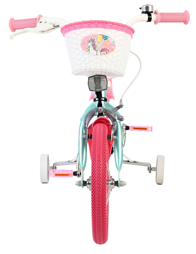 Chargez l'image dans la visionneuse de la galerie, Volare unicorn kinderfiets - meisjes - 14 inch - groen