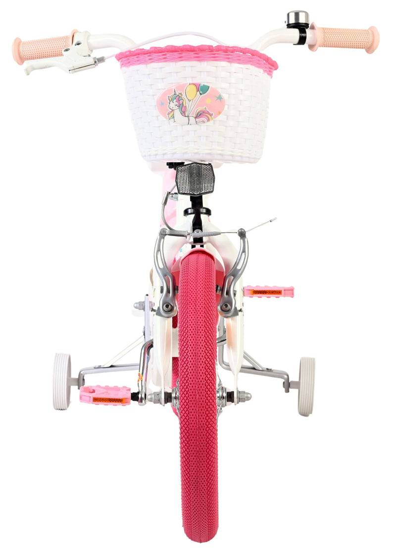 Laden Sie das Bild in Galerie -Viewer, Volare unicorn kinderfiets - meisjes - 16 inch - wit