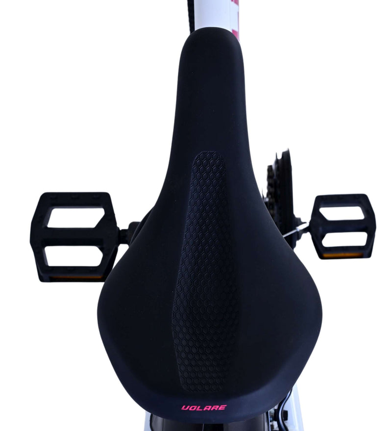 Chargez l'image dans la visionneuse de la galerie, Volare xc race kinderfiets - 24 inch - wit roze - 21 speed