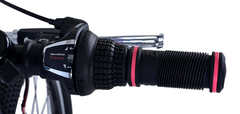 Load image into Gallery viewer, Volare xc race kinderfiets - 24 inch - 21 speed - wit roze