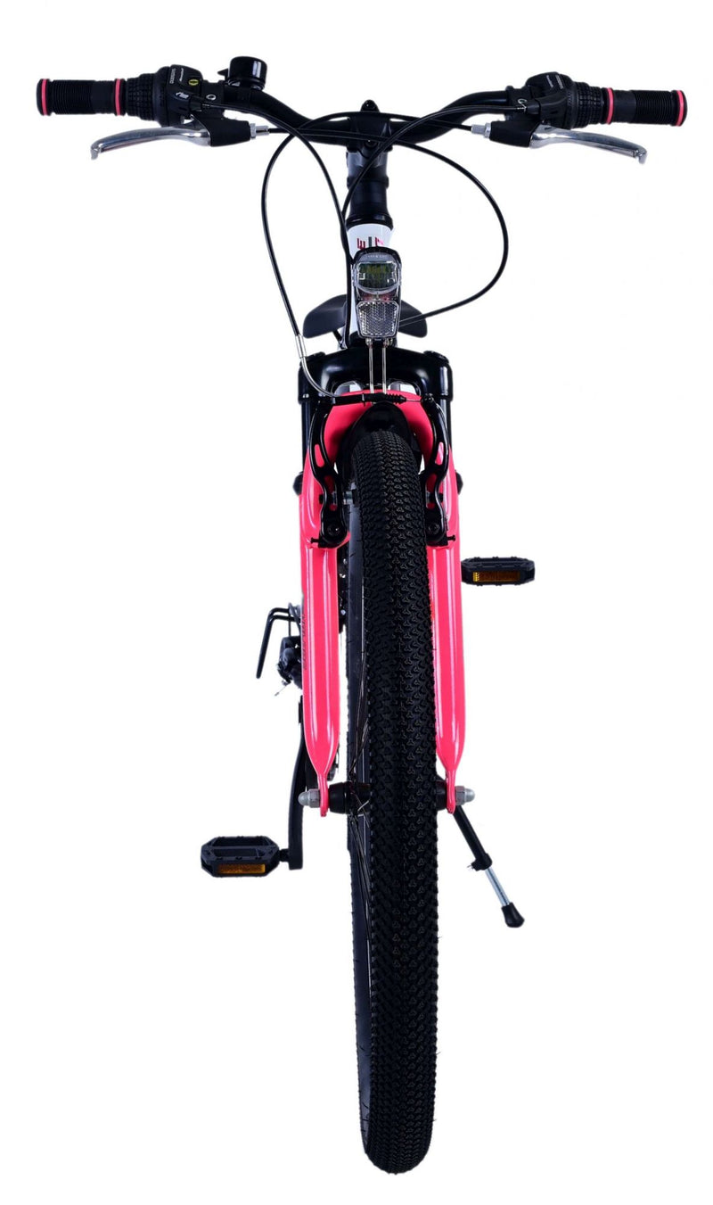 ギャラリービューアに画像をロードする, Volare xc race kinderfiets - 24 inch - wit roze - 21 speed