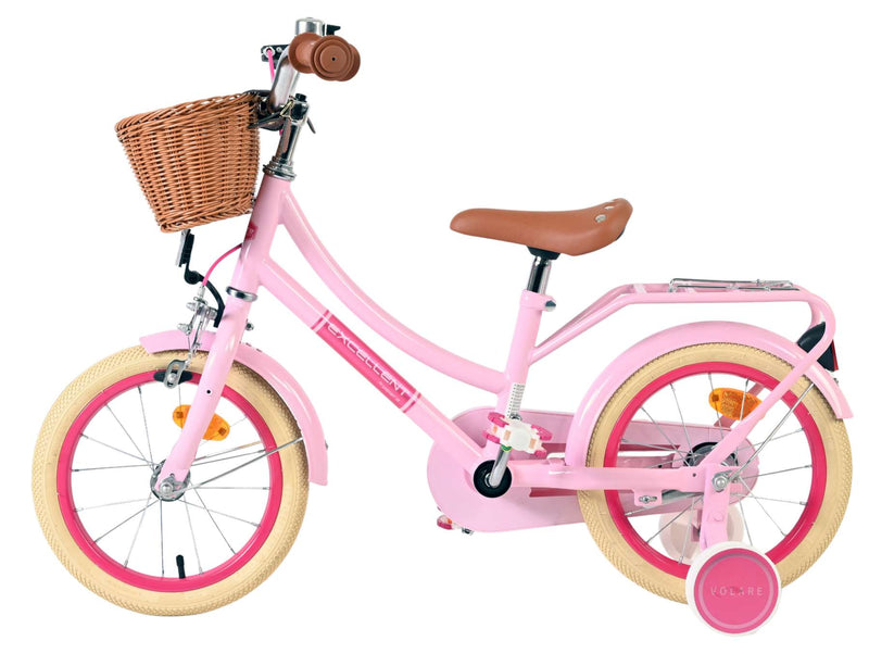 Load image into Gallery viewer, Volare excellent kinderfiets - meisjes - 14 inch - roze