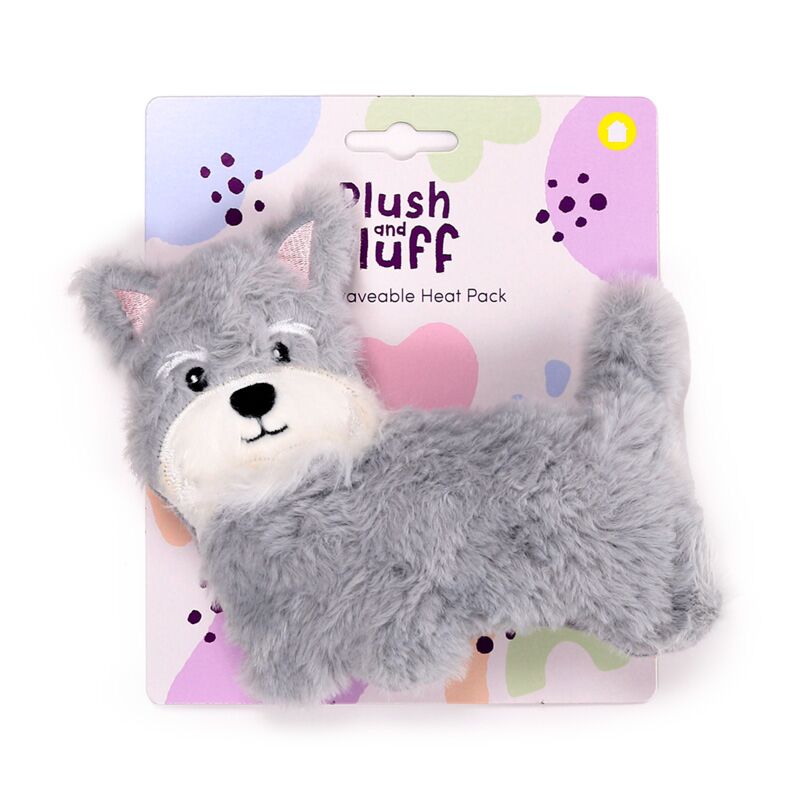 Cargue la imagen en el visor de la galería, Schnauzer hond magnetron heatpack lavendel tarwe