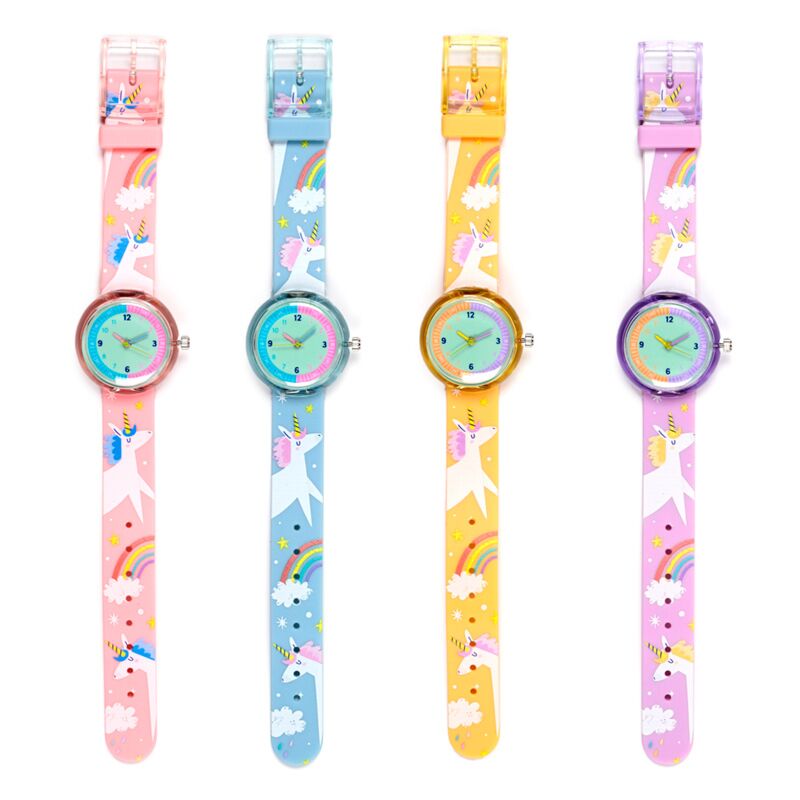 Laden Sie das Bild in Galerie -Viewer, Unicorn magic analoog horloge
