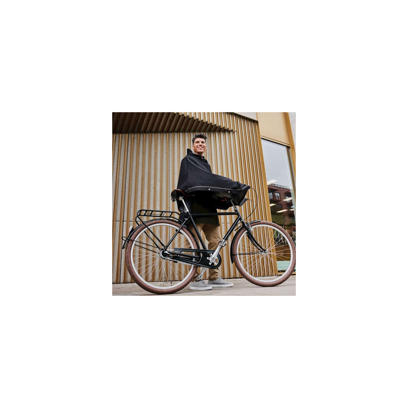 Load image into Gallery viewer, Weathergoods sweden poncho imbris black s m