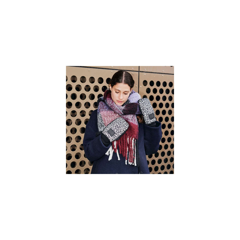 Load image into Gallery viewer, Weathergoods sweden reflecterende wanten luna leopard m l