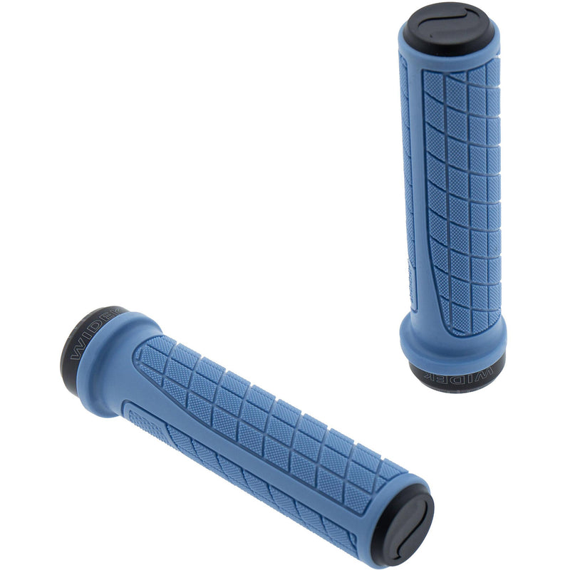 Load image into Gallery viewer, Widek handvatset the flow alu lock-ring zwart blauw