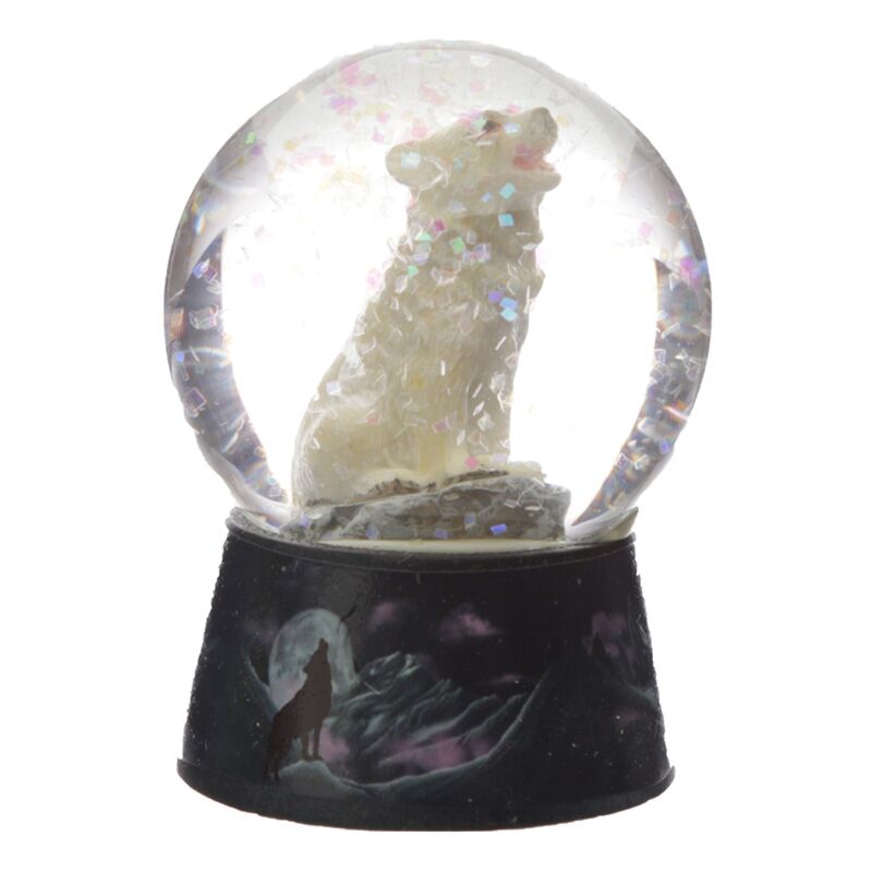 Cargue la imagen en el visor de la galería, Protector of the north dream protector wolf sneeuwbol
