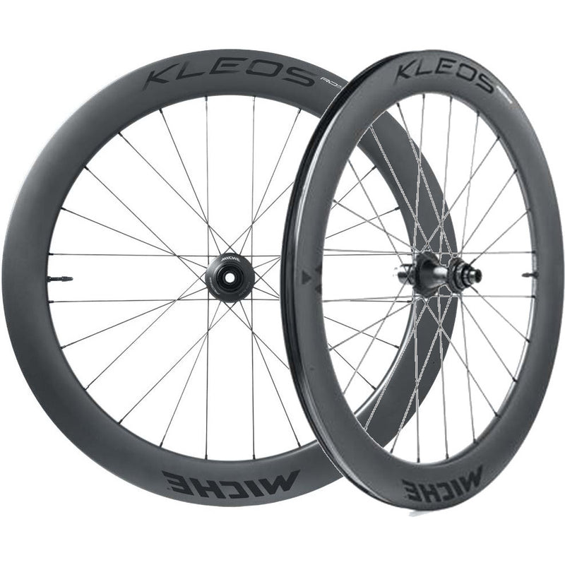 Laden Sie das Bild in Galerie -Viewer, Miche wielset kleos rd disc 62mm tubeless shimano passing