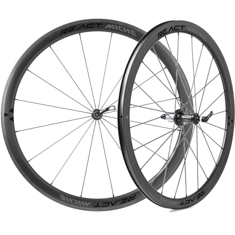 Load image into Gallery viewer, Miche wielset re.act velgrem clincher shimano passing
