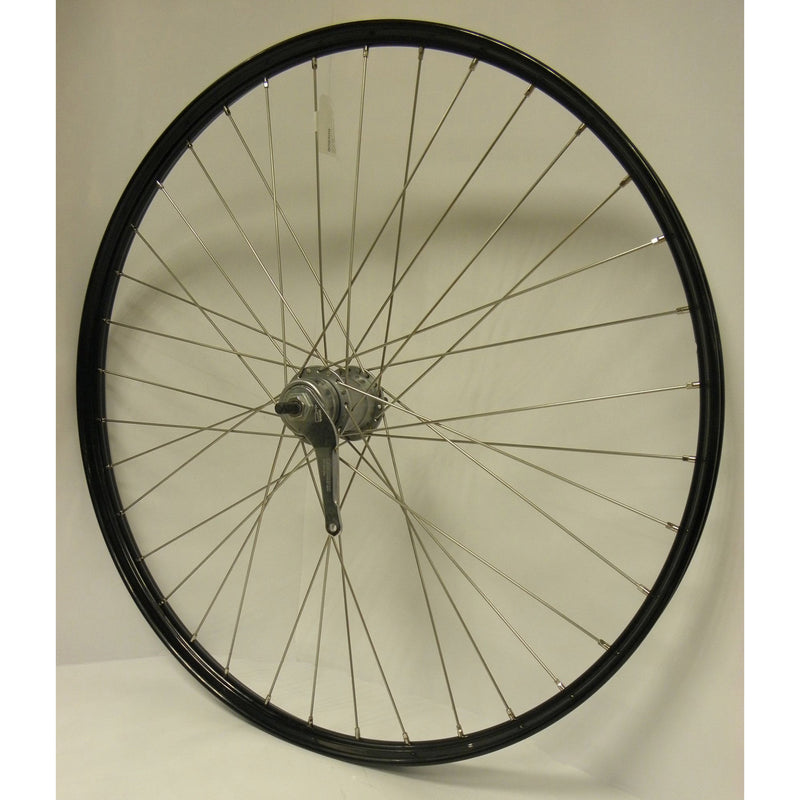 Load image into Gallery viewer, Achterwiel 28-15 8-13 8 Nexus 3V RN RVS spk zwart velg
