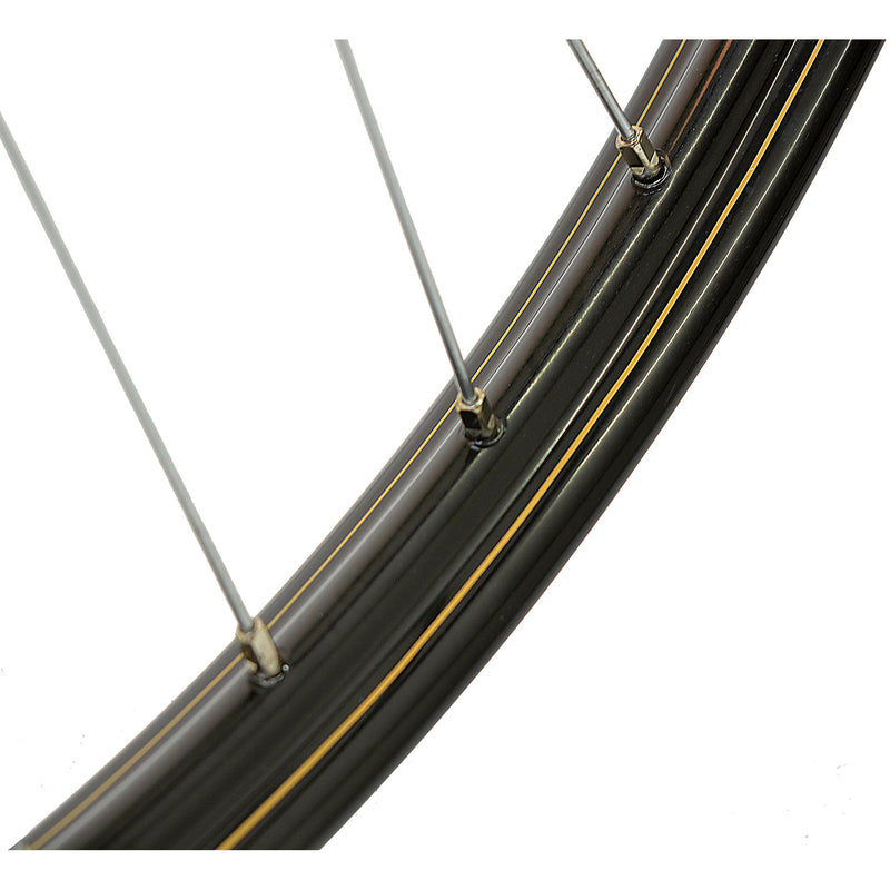 Load image into Gallery viewer, Roland voorwiel 28-11 2 635 met gouden bies zwart