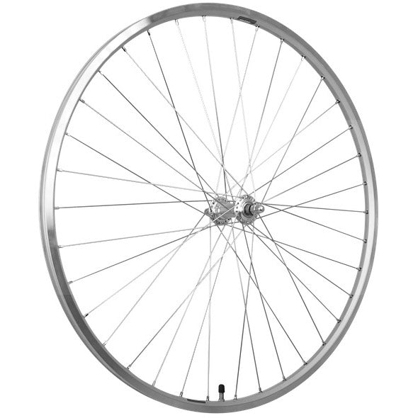 Load image into Gallery viewer, Roland voorwiel 28 ryde zac19 alu naaf zilveren velg