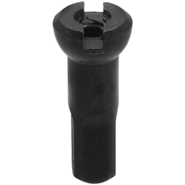 Afbeelding laden in galerijviewer, Sapim spaaknippel 14 polyax 16mm messing zwart (100st)