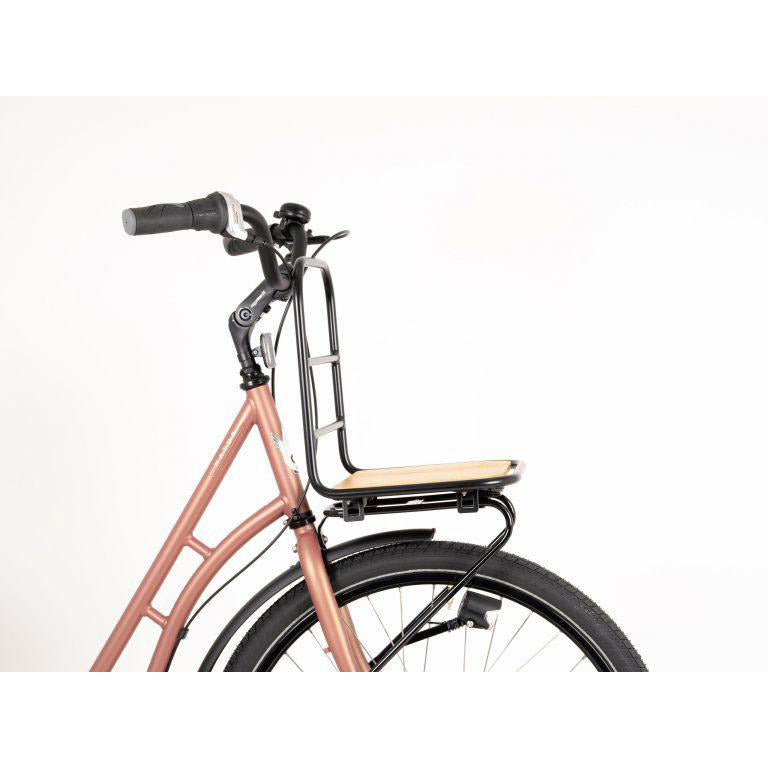 Load image into Gallery viewer, Bikkel IBee Cidade JoBag voordrager + bruine riem