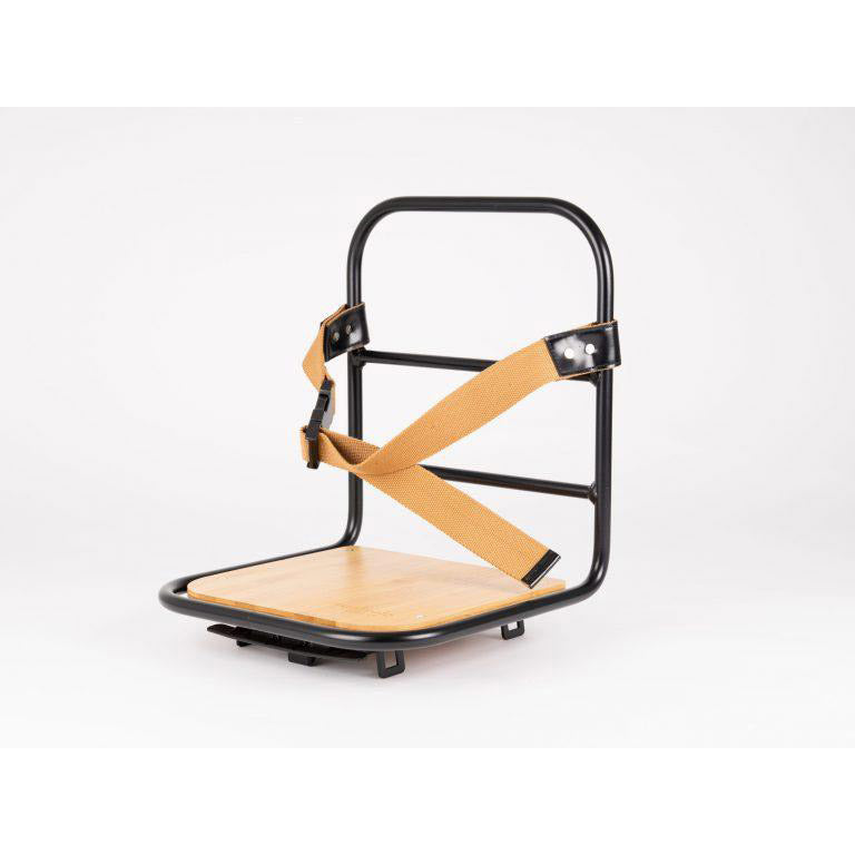 Load image into Gallery viewer, Bikkel IBee Cidade JoBag voordrager + bruine riem