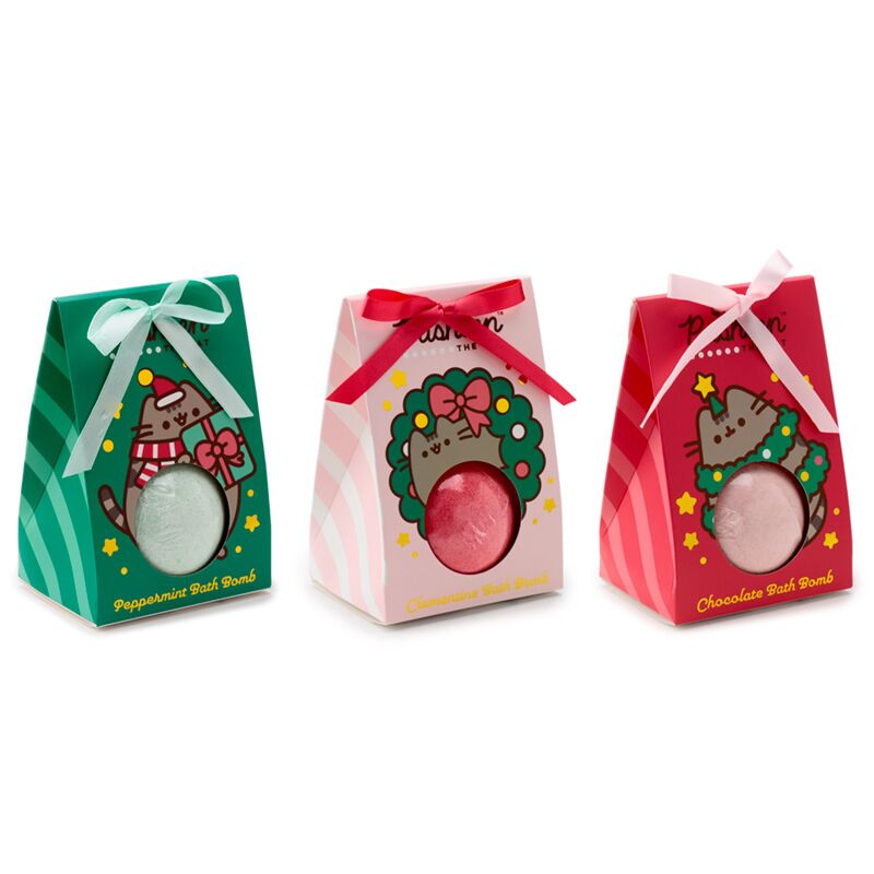 Load image into Gallery viewer, Union bruisbal gift box - kerstmis pusheen de kat
