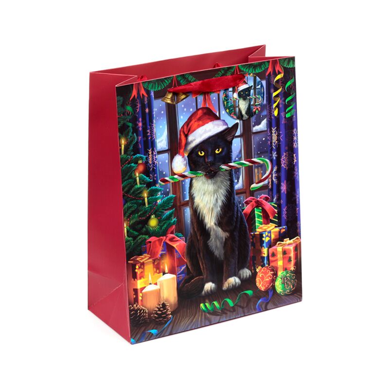 ギャラリービューアに画像をロードする, Lisa parker christmas krampus kat cadeautasje large