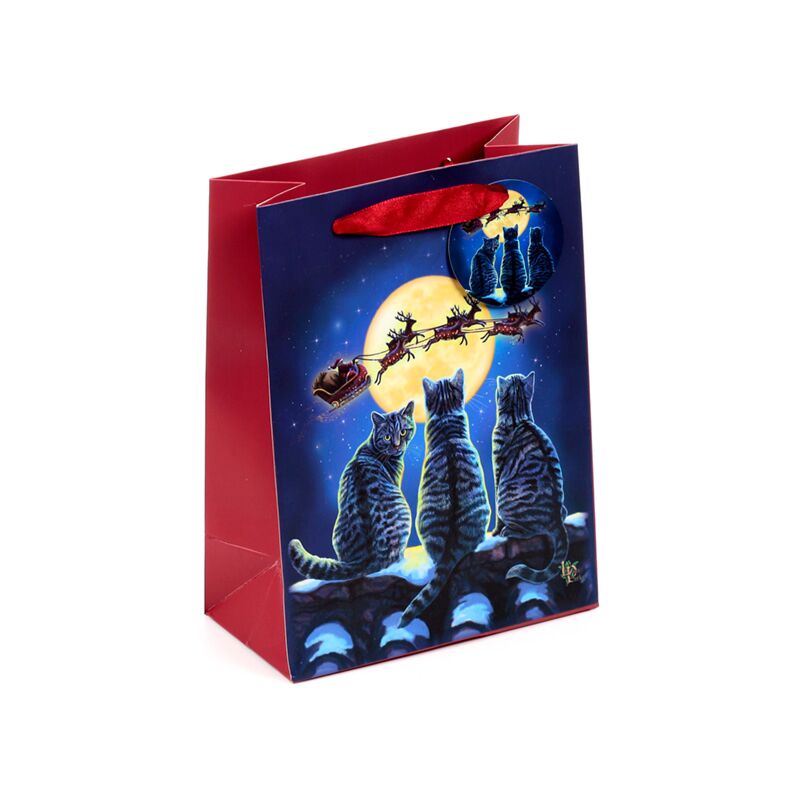 Load image into Gallery viewer, Lisa parker kerstmis katten - cadeautasje medium