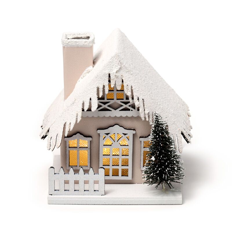 Chargez l'image dans la visionneuse de la galerie, Sneeuw kerstmis huis led decoratie