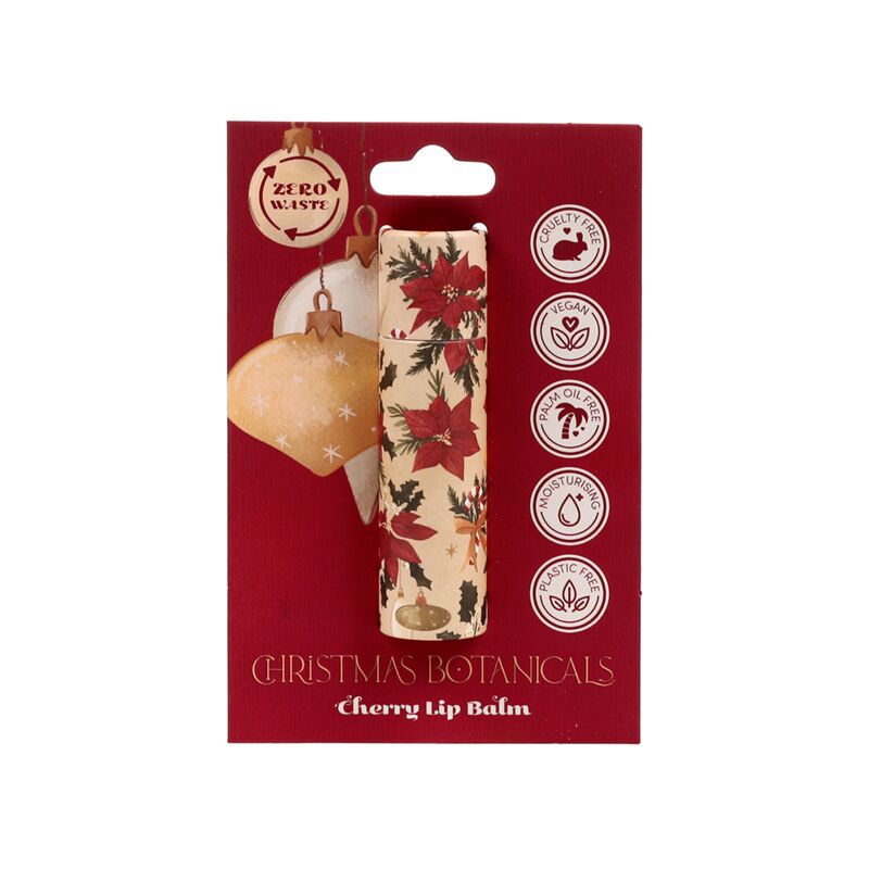 Load image into Gallery viewer, Ty christmas botanicals papieren lipbalsem stick