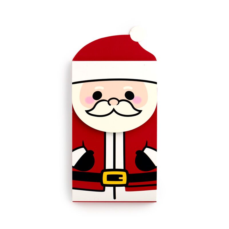 Laden Sie das Bild in Galerie -Viewer, Kerstmis festive friends kerstman flip open memoblok