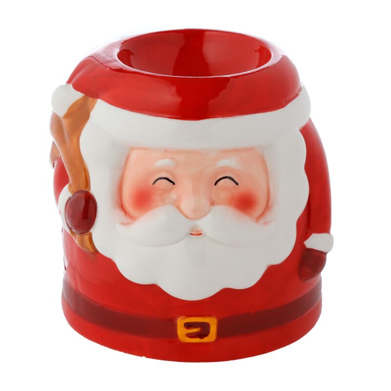 Cargue la imagen en el visor de la galería, Kerstman-vormige kerstmis keramiek geurbrander