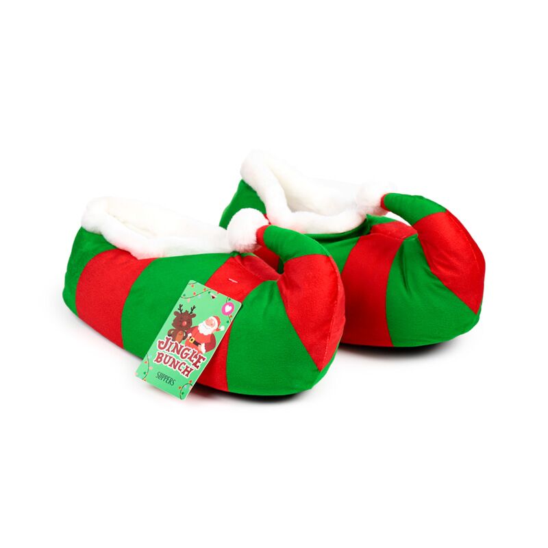 Load image into Gallery viewer, Jingle kerstmis elf sloffen (unisex one size)