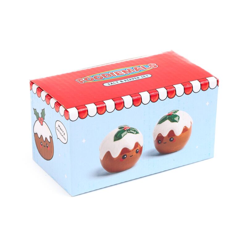 Laden Sie das Bild in Galerie -Viewer, Kerstpudding foodiemals peper- en zoutstel