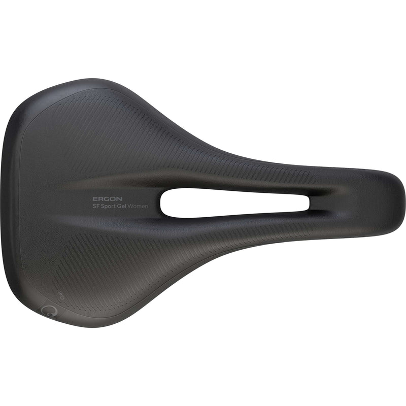 Afbeelding laden in galerijviewer, Ergon zadel SF Sport gel dames S M zwart
