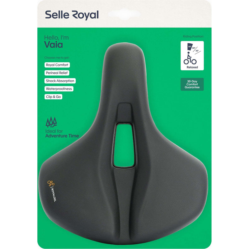 Afbeelding laden in galerijviewer, Selle royal s.p.a. zadel selle royal vaia relaxed zwart