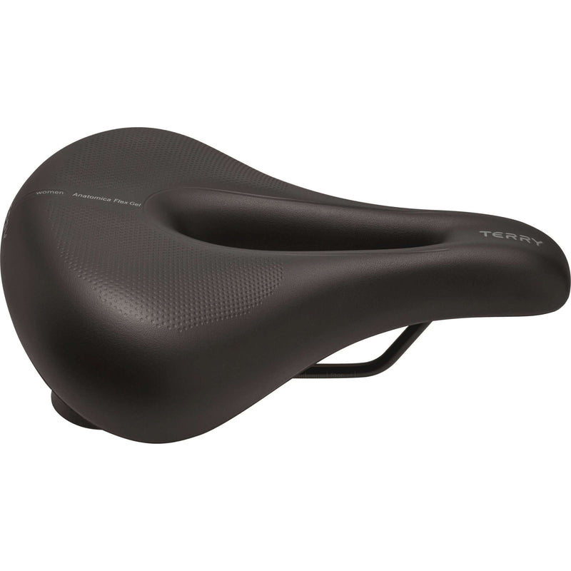 Afbeelding laden in galerijviewer, Terry zadel Anatomica Flex gel dames zwart