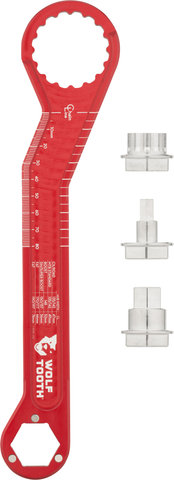 Load image into Gallery viewer, Wolf tooth components pack wrench and inserts kit bottom bracket tool set