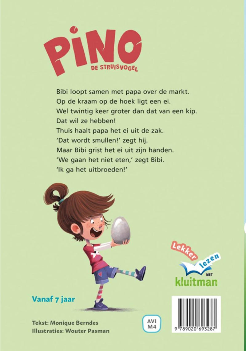 Afbeelding laden in galerijviewer, Kluitman lekker lezen - pino de struisvogel avi-m4