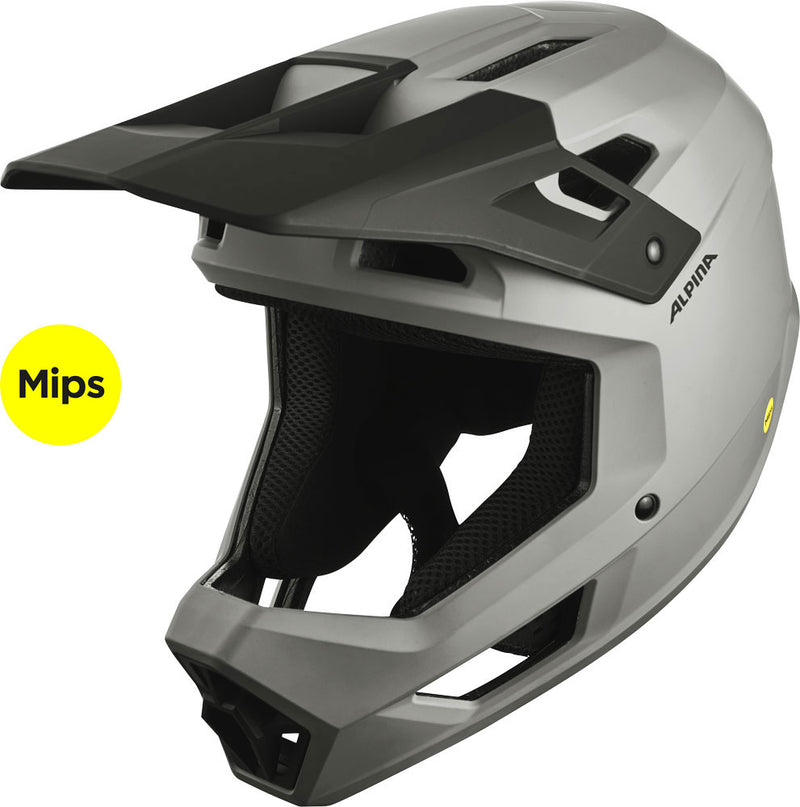 Chargez l'image dans la visionneuse de la galerie, Olympic sportswear alpina sports mtb helm pikes mips 56-59 mat grijs