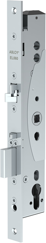 Laden Sie das Bild in Galerie -Viewer, Abloy el260 paniekdeurslot | signalering | zelfvergrendelend | dm40mm | pc92mm | voorplaat rvs 24x300mm rechthoekig | dr 1+2+3+4 - 10013784