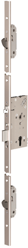 ギャラリービューアに画像をロードする, Abloy el566-vlak veiligheidspaniekmeerpuntssluiting | enkelzijdig krukgestuurd | zelfvergrendelend | skg*** | dm60mm | pc72mm | voorplaat rvs 24x1760mm afgerond | 12 24v dc | dr 1+2+3+4 - 10037694