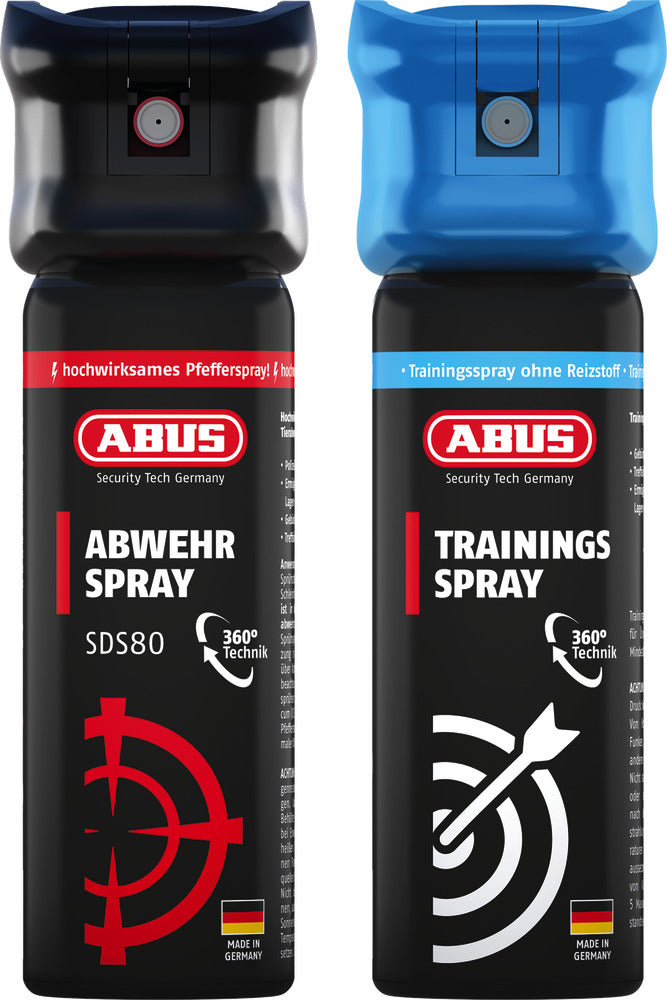 Laden Sie das Bild in Galerie -Viewer, Abus defense spray sds80 45ml incl. training spray twinpack