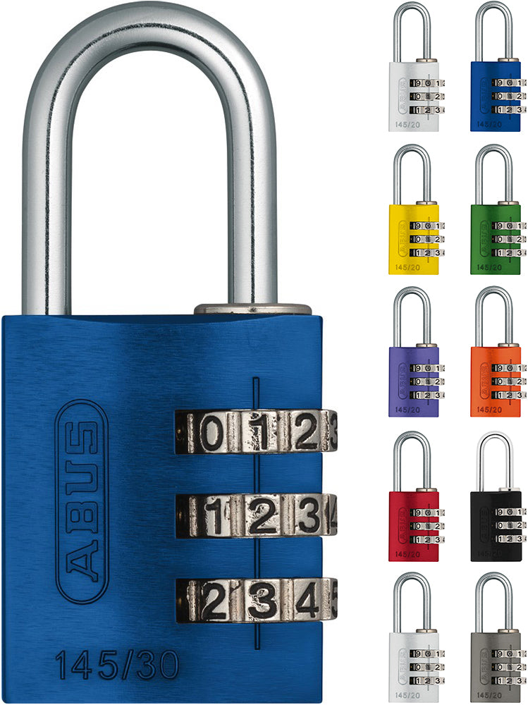 Load image into Gallery viewer, Abus 145 20 b dfnli combination lock