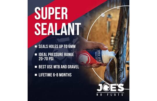 ギャラリービューアに画像をロードする, Joes joe's no flats - super sealant 125ml